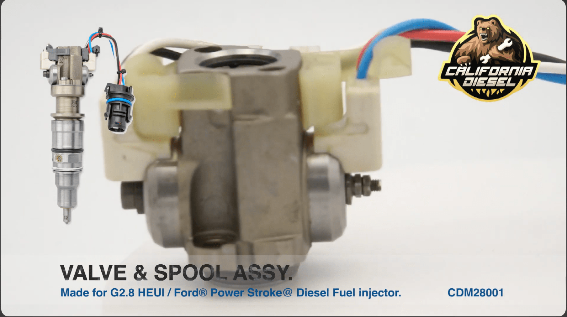 VIDEO | Valve & Spool Assy for G2.8 HEUI Injectors - California Diesel Shop