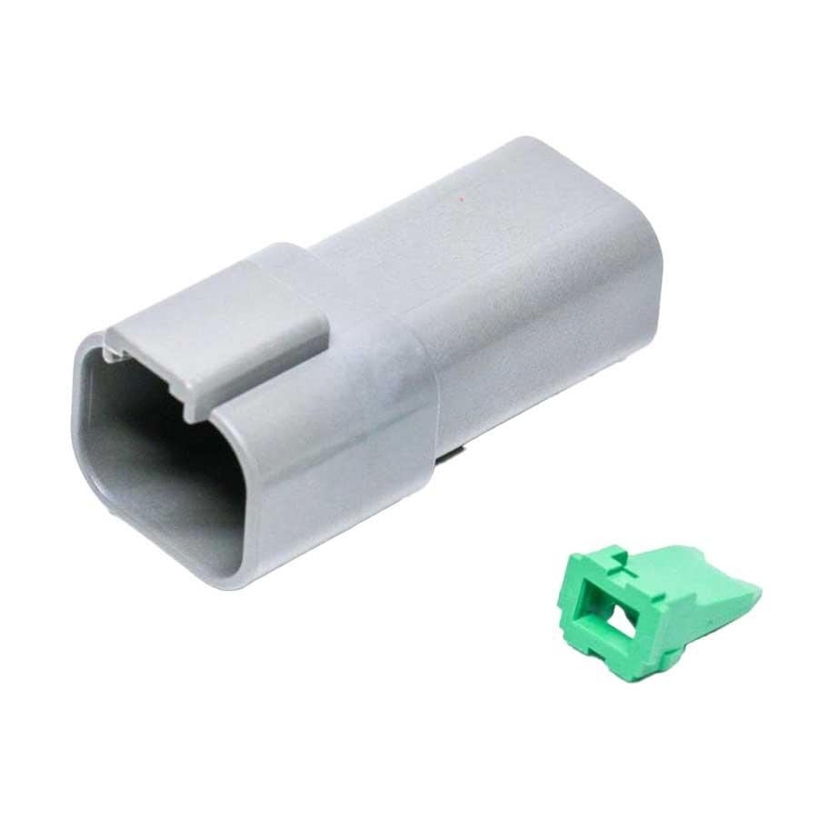 Premium 4-Position Harness Connector for HEUI G2.9 MaxxForce Solenoid ...