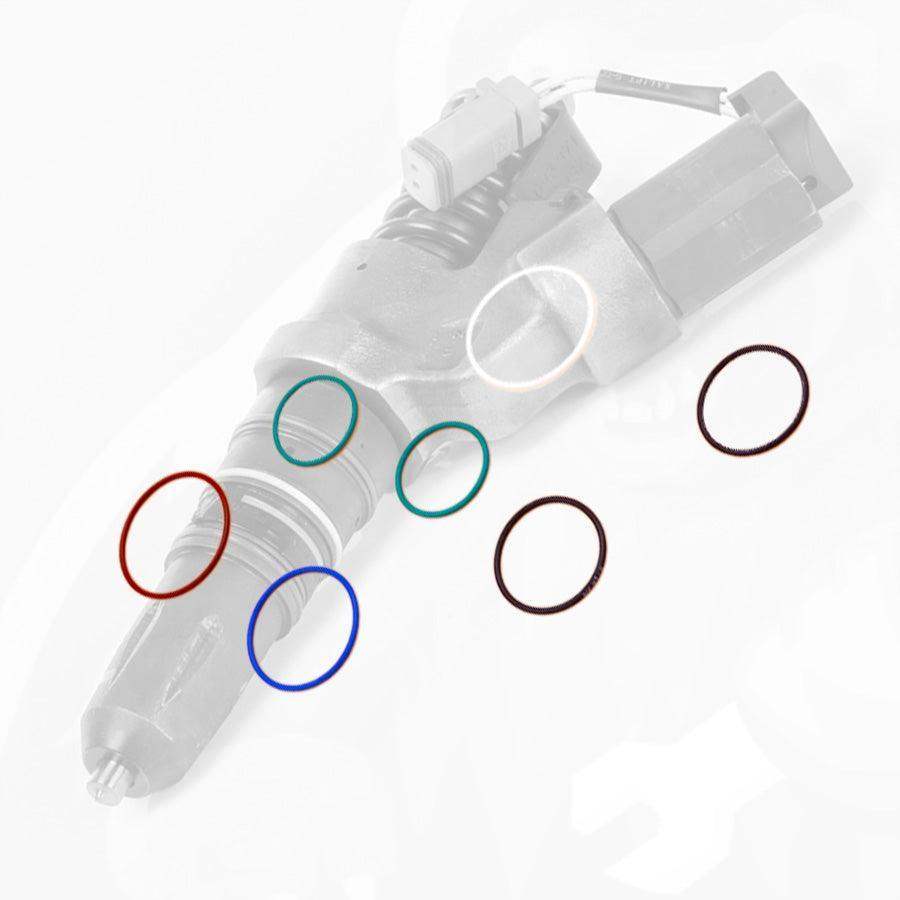 Seal Kit for Cummins® Celect® Diesel Fuel Injector Injector *(Complete) - California Diesel Shop