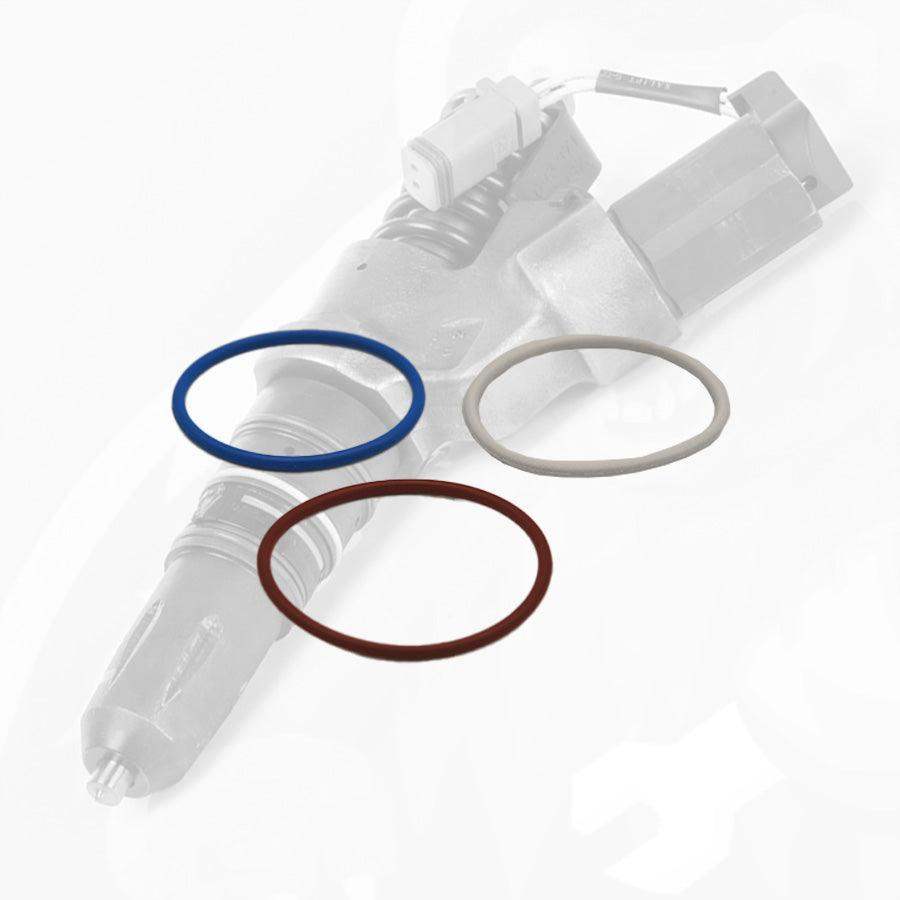 Amazon.com: Viton Goldflex Fuel Filter Bowl Drain Valve O Ring Kit for Ford  Powerstroke 7.3 L : Automotive