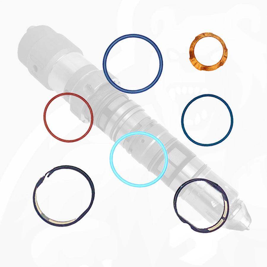 Seal Kit for Cummins® QSX® Mechanical Diesel Fuel Injector *Complete - California Diesel Shop